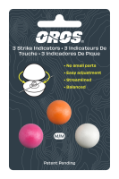 Oros Strike Indicator 3er Pack / 3 Farben medium