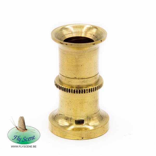 Haaraufstoßer Indian Tools Brass Deluxe Hair Stacker
