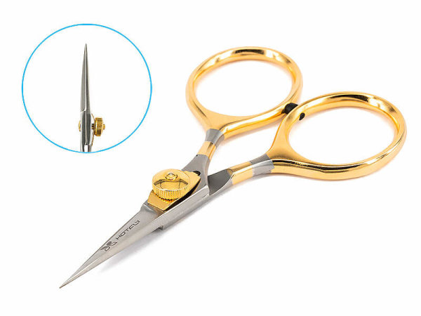 Schere RAZOR GOLD STRAIGHT small 4.00"