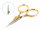 Schere RAZOR GOLD STRAIGHT small 4.00"