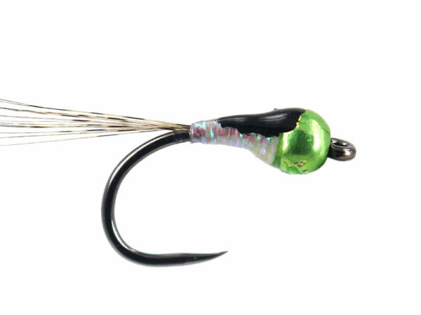 Green Pearl Devil Perdigon Nymph TG BL
