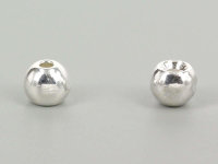 Tungsten Perlen Silber - EINZELN 3,0 mm